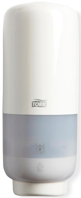 129790 Tork 561600 Dispenser TORK sensor skums&#229;pe S4 hvit 